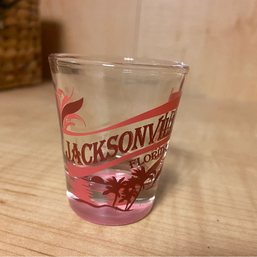 Jacksonville Florida shot glass
